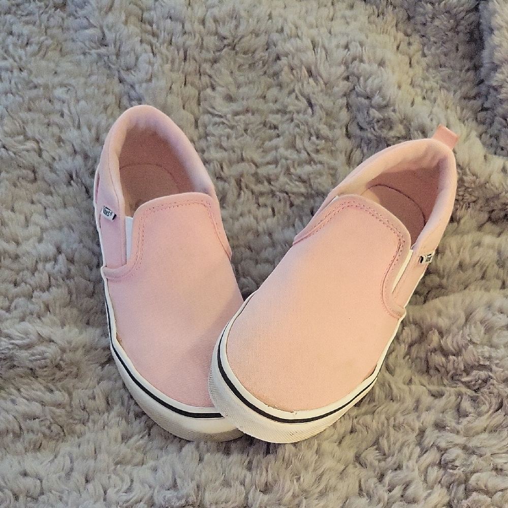 Vans- Pink Girls Shoes Sz 3 Kids